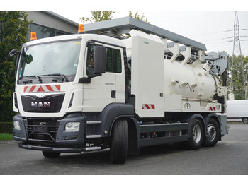 Vacuum truck MAN TGS 26.360 E6 / RIVARD sewage cleaner 18 m3 / 90 tho. km / steering axle / 2 units: picture 2
