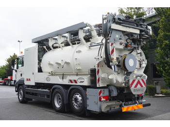 Vacuum truck MAN TGS 26.360 E6 / RIVARD sewage cleaner 18 m3 / 90 tho. km / steering axle / 2 units: picture 4