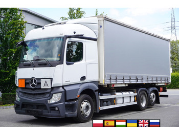 Curtainsider truck MERCEDES-BENZ Actros 2545