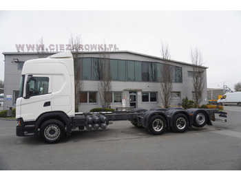 Crane truck Scania G540 8x4 / Chassis 8.7 m / Steered axle / 2021: picture 3 Crane truck Scania G540 8x4 / Chassis 8.7 m / Steered axle / 2021: picture 3