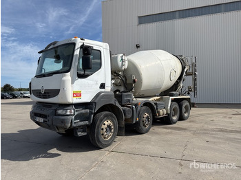 Concrete mixer truck RENAULT Kerax 370