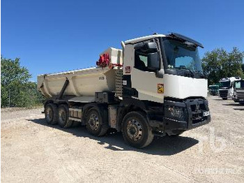 Tipper RENAULT C430 8x4 Camion Benne: picture 4
