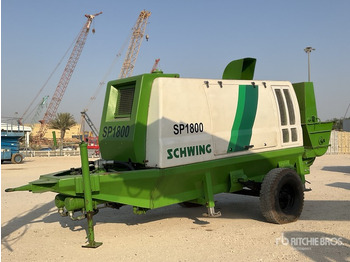 Stationary concrete pump SCHWING STETTER