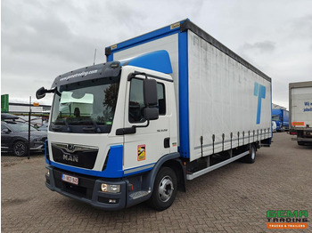 Curtainsider truck MAN TGL 12.250