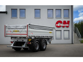 New Tipper trailer Humbaur HTK 19, wywrotka 3-stronna / tandem: picture 4