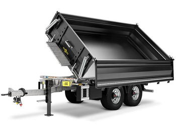 New Tipper trailer Humbaur HTK 19, wywrotka 3-stronna / tandem: picture 5