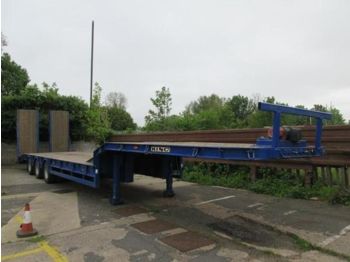Low loader semi-trailer KING, 3 axle low loader.: picture 1