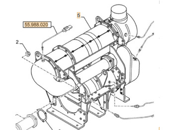 Catalytic converter CASE