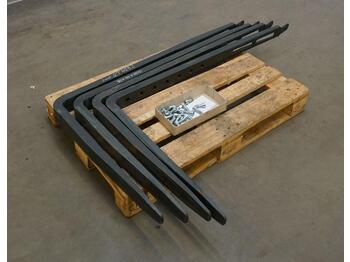 Forks for Forklift KAUP Mehrfachklammer 800 x 80 x 40 mm: picture 2
