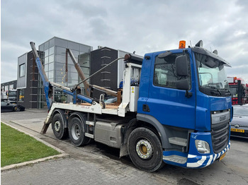 Skip loader truck DAF CF 400 6X2 - EURO 6 + VDL P-18 + REMOTE + LIFT AXLE: picture 2