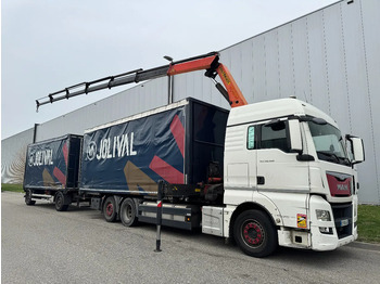 Curtainsider truck MAN TGX 26.480