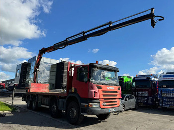 Crane truck Scania P360 8X4 - EURO 5 + PALFINGER PK22002-EH + REMOTE: picture 3