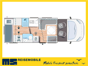 Semi-integrated motorhome Chausson 724 ETAPE - LINE / 140PS /ZUBHÖR & CONNECT-PAKET: picture 2