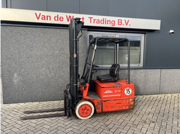 Electric forklift Linde e14 Heftruck Linde E14 Triplo 550 Freelift/Sideshift elektrisch: picture 2