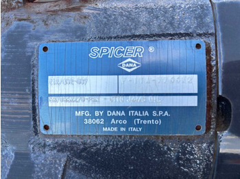 Excavator DANA ITALIA S.R.L SPICER / DANA - PLANETARY STEERING AXLE: picture 2