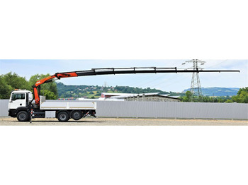 Crane truck MAN TGA 26.430 Pritsche 5,50m + KRAN + FUNK/6-4H2: picture 4