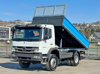 New Tipper, Crane truck Mercedes-Benz AXOR 1629 * KIPPER 4,80 m * 4x4 * TOPZUSTAND: picture 2