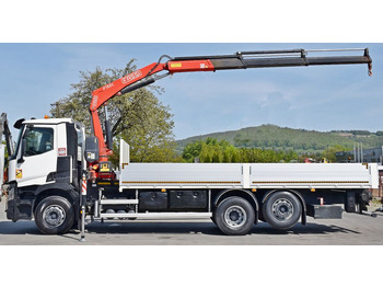 Crane truck Renault C 380 * PRITSCHE 7,05 m* FASSI F 135C + FUNK: picture 5