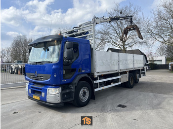 Dropside/ Flatbed truck RENAULT Premium 430