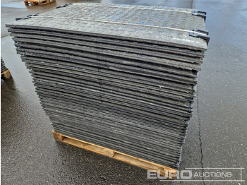 Construction equipment Unused Pallet of Plastic Connectable Road Plates, 1200x800x28mm, 22kg per Plate (35 of): picture 4 Construction equipment Unused Pallet of Plastic Connectable Road Plates, 1200x800x28mm, 22kg per Plate (35 of): picture 4