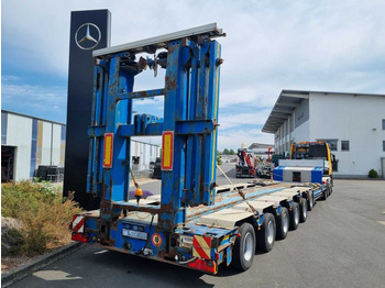 Semi-trailer Goldhofer STZ-H6-57/80A Teleskop-Tieflader Waggontransport: picture 2