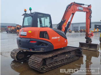 Mini excavator 2017 Kubota KX080-4A: picture 5 Mini excavator 2017 Kubota KX080-4A: picture 5