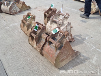 Bucket 24", 18", 18", 12", 12" Digging Bucket 40mm Pin to suit Mini Excavator: picture 5