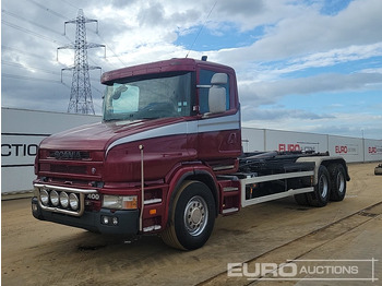 Hook lift truck SCANIA 124