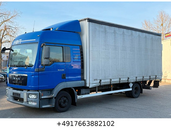 Curtainsider truck MAN TGL 8.220