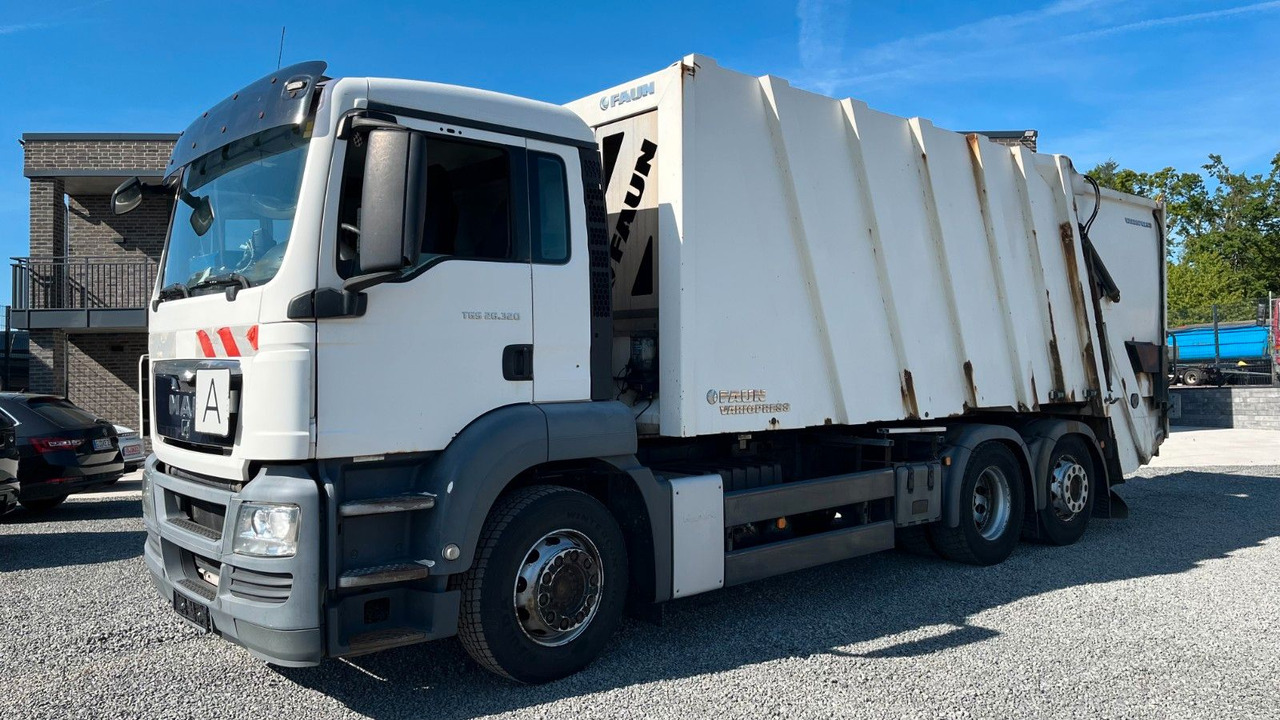 MAN TGS 26.320 6x2 Müllwagen Variopress Faun - Garbage truck: picture 2 MAN TGS 26.320 6x2 Müllwagen Variopress Faun - Garbage truck: picture 2