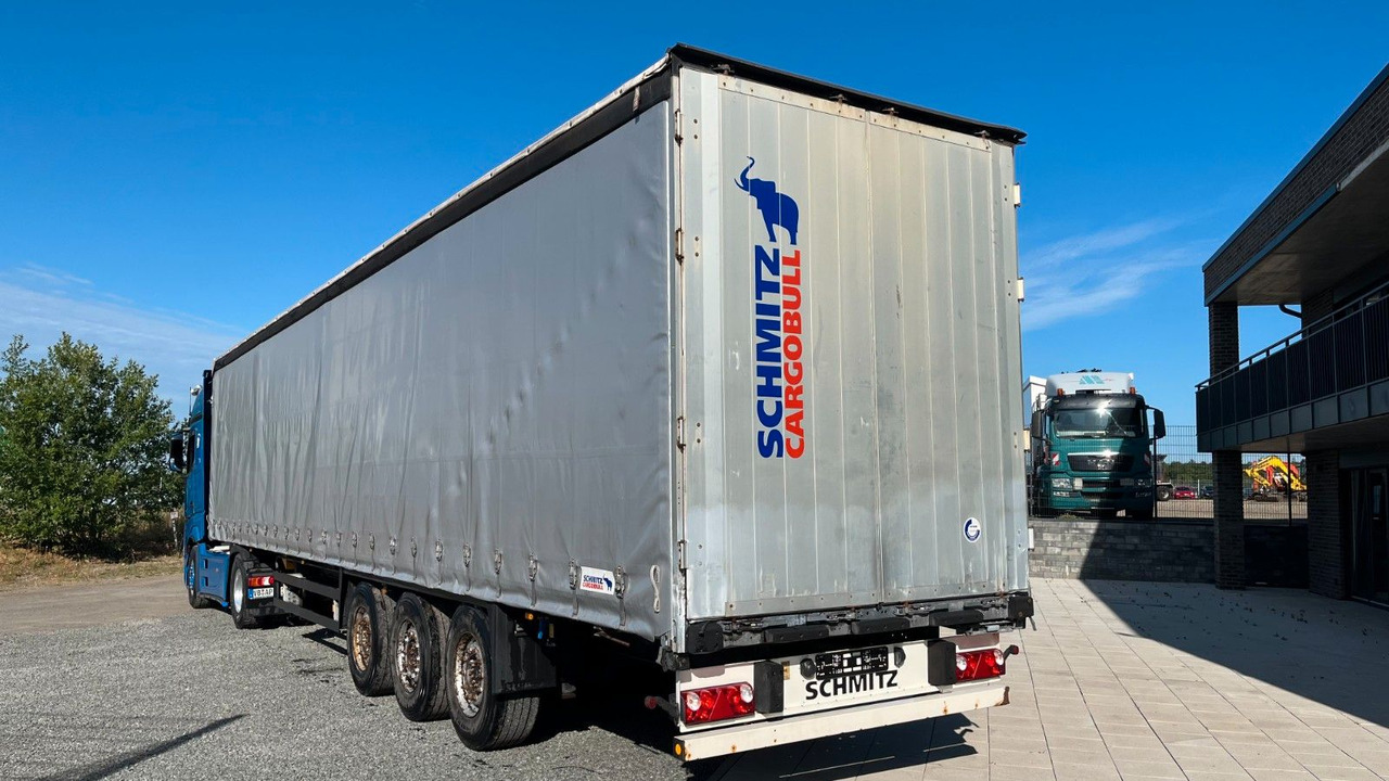 Schmitz Cargobull S01 Pritsche Plane Edscha Liftachse - Curtainsider semi-trailer: picture 3 Schmitz Cargobull S01 Pritsche Plane Edscha Liftachse - Curtainsider semi-trailer: picture 3