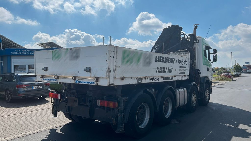 Scania 164G 580 V8 Kran Hiab 280 Retarder Sattel - Tractor unit: picture 2 Scania 164G 580 V8 Kran Hiab 280 Retarder Sattel - Tractor unit: picture 2
