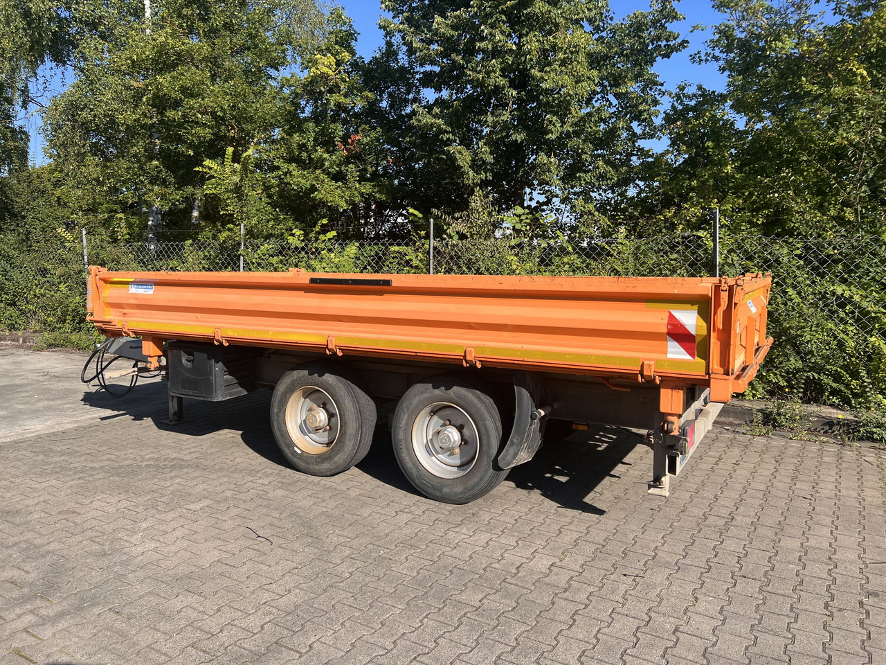 Blomenroehr 888/14000 14 t Tandemkipper- Tieflader - Tipper trailer: picture 3 Blomenroehr 888/14000 14 t Tandemkipper- Tieflader - Tipper trailer: picture 3