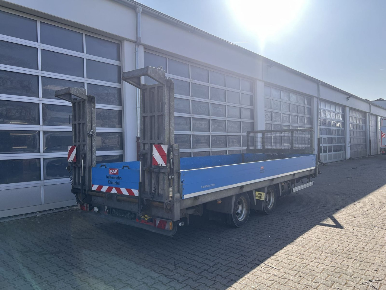 Humbaur 13,6 t Tandemtieflader - Low loader trailer: picture 3 Humbaur 13,6 t Tandemtieflader - Low loader trailer: picture 3