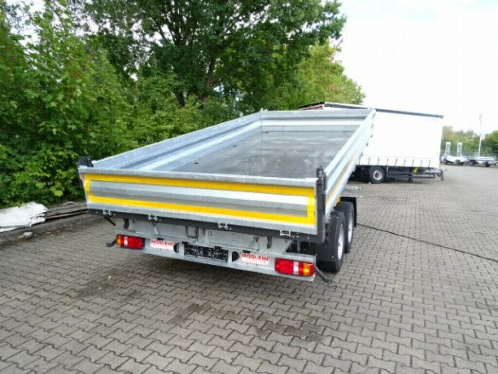 Möslein 13 t Tandem 3- Seitenkipper Tieflader-- Neufahr - Tipper trailer: picture 5 Möslein 13 t Tandem 3- Seitenkipper Tieflader-- Neufahr - Tipper trailer: picture 5