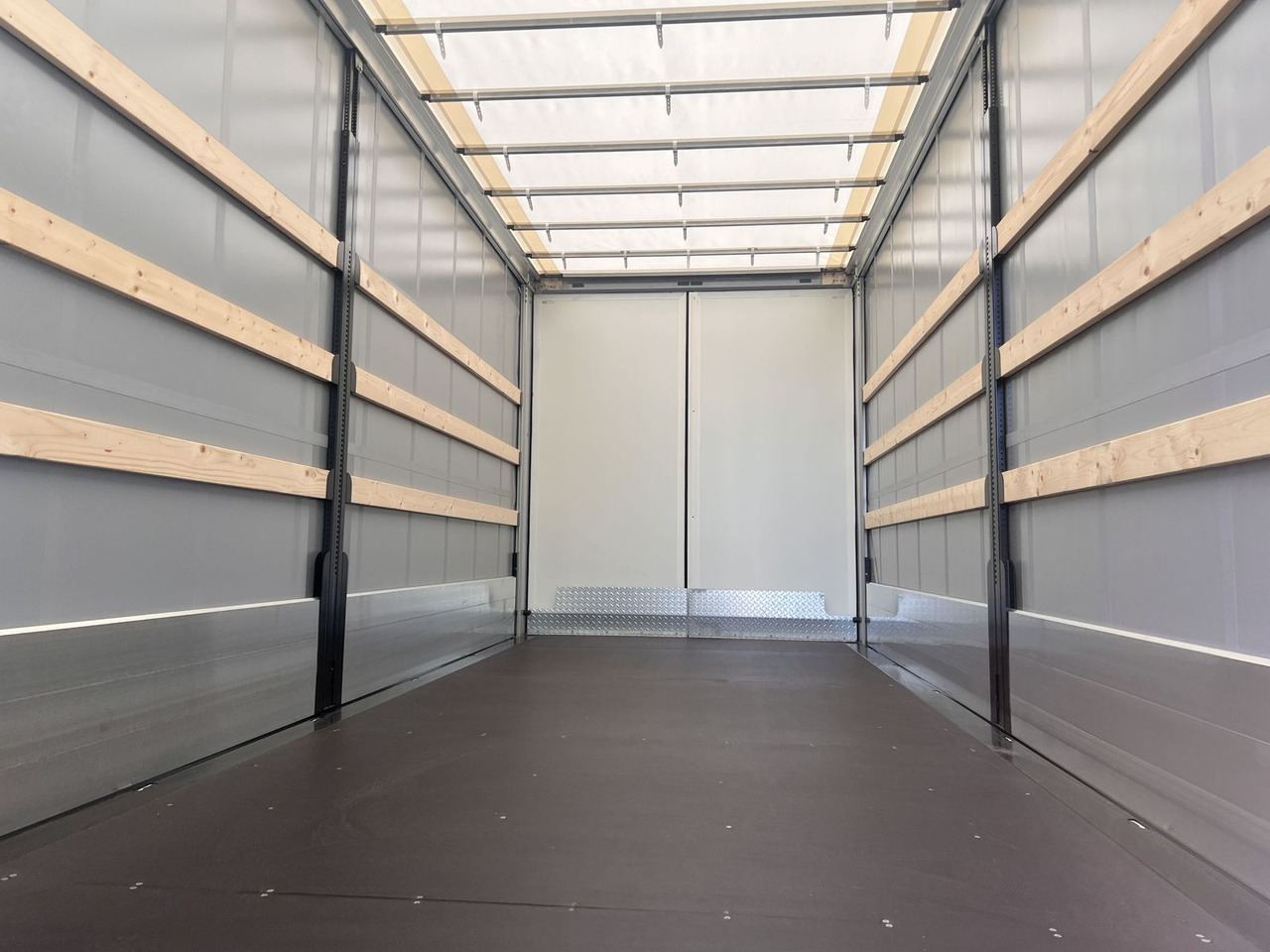 Curtainsider truck Möslein  NEUER Tandem- Planenanhänger Durchladbar: picture 7