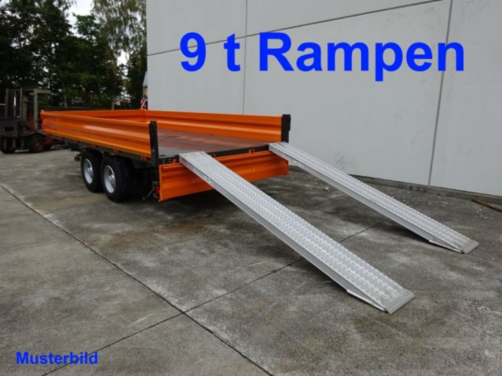 Möslein TTD11 weiß neuer Tandem 3- Seitenkipper Tieflader-- Neufahrzeug -- - Tipper trailer: picture 3 Möslein TTD11 weiß neuer Tandem 3- Seitenkipper Tieflader-- Neufahrzeug -- - Tipper trailer: picture 3