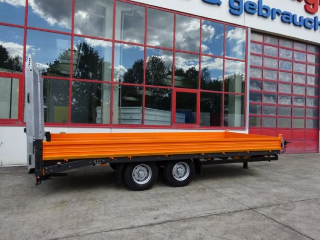 Möslein TTT-11 6,20 Orange  Neuer Tandemtieflader - Low loader trailer: picture 2 Möslein TTT-11 6,20 Orange  Neuer Tandemtieflader - Low loader trailer: picture 2