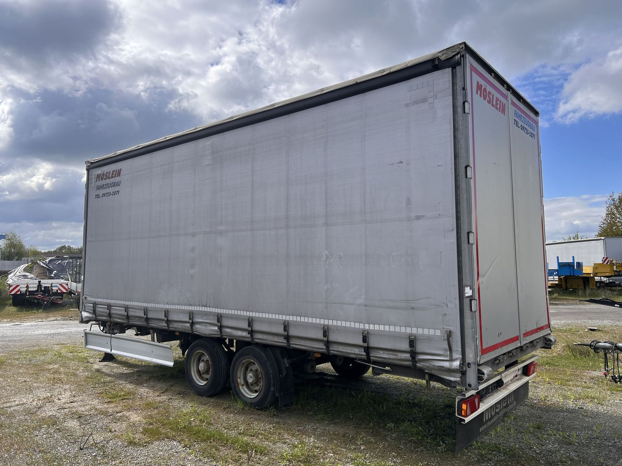 Möslein Tandem- Planenanhänger Durchladen - Curtainsider truck: picture 3 Möslein Tandem- Planenanhänger Durchladen - Curtainsider truck: picture 3