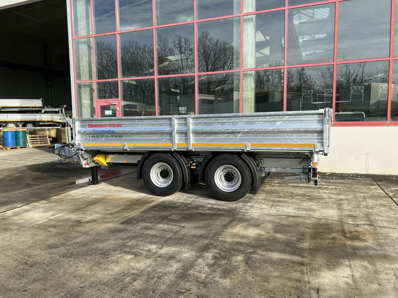 Möslein neuer 19 t Tandemkipper- Tieflader - Tipper trailer: picture 4 Möslein neuer 19 t Tandemkipper- Tieflader - Tipper trailer: picture 4