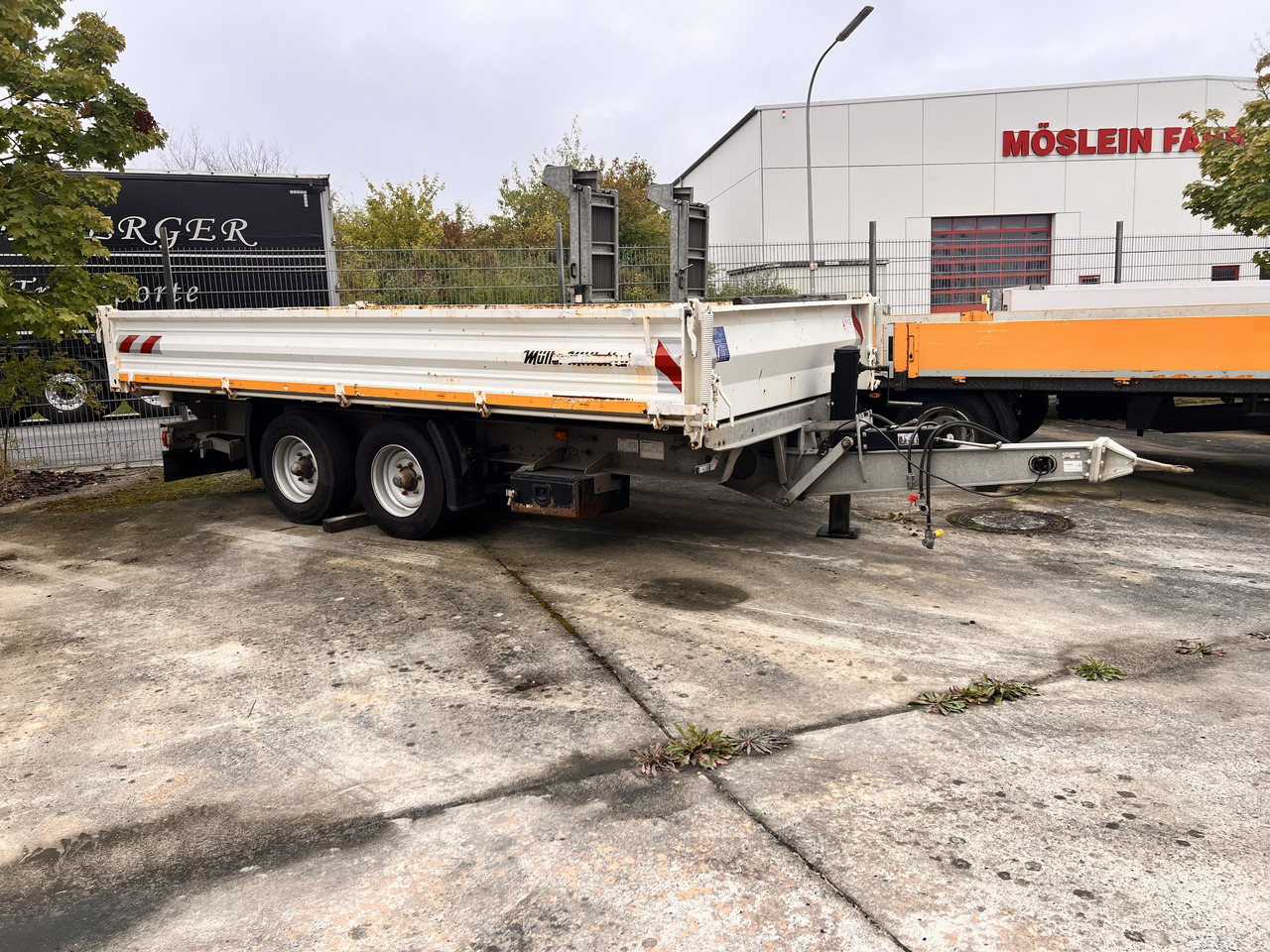 Müller Mitteltal KA-TA-R 11,9  Tandemkipper- Tieflader - Tipper trailer: picture 1 Müller Mitteltal KA-TA-R 11,9  Tandemkipper- Tieflader - Tipper trailer: picture 1