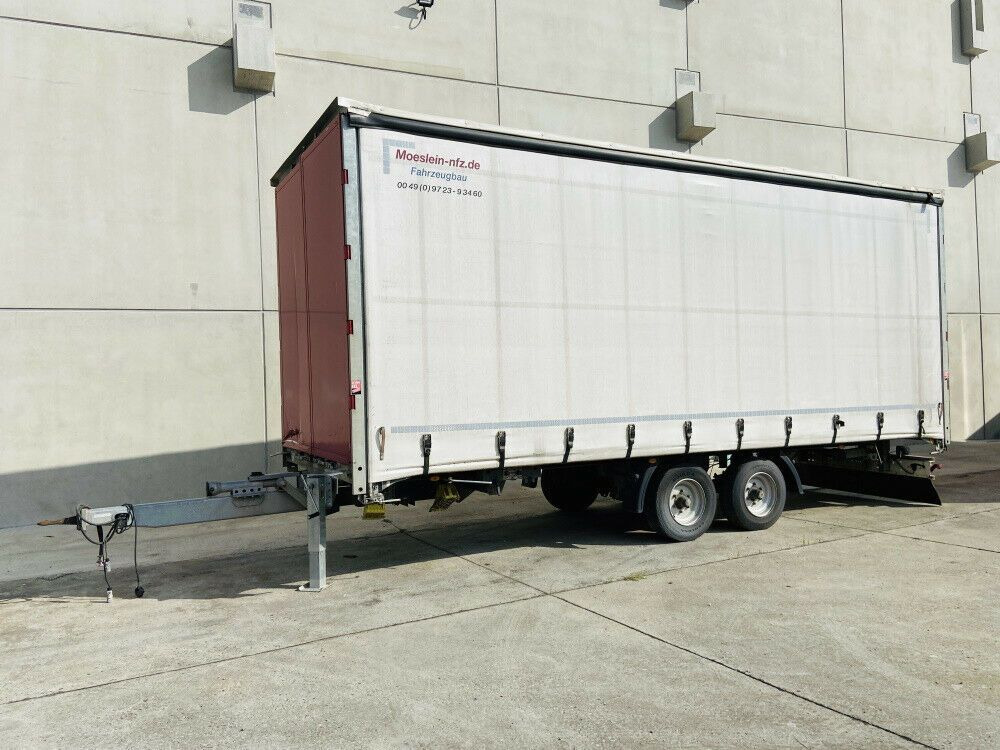 Tandem- Schiebeplanenanhänger zum Durchladen - Curtainsider truck: picture 5 Tandem- Schiebeplanenanhänger zum Durchladen - Curtainsider truck: picture 5