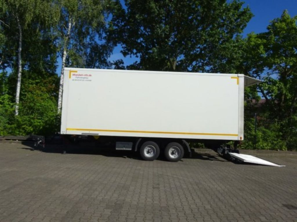 Tandemkoffer, Ladebordwand + Durchladbar - Closed box trailer: picture 2 Tandemkoffer, Ladebordwand + Durchladbar - Closed box trailer: picture 2