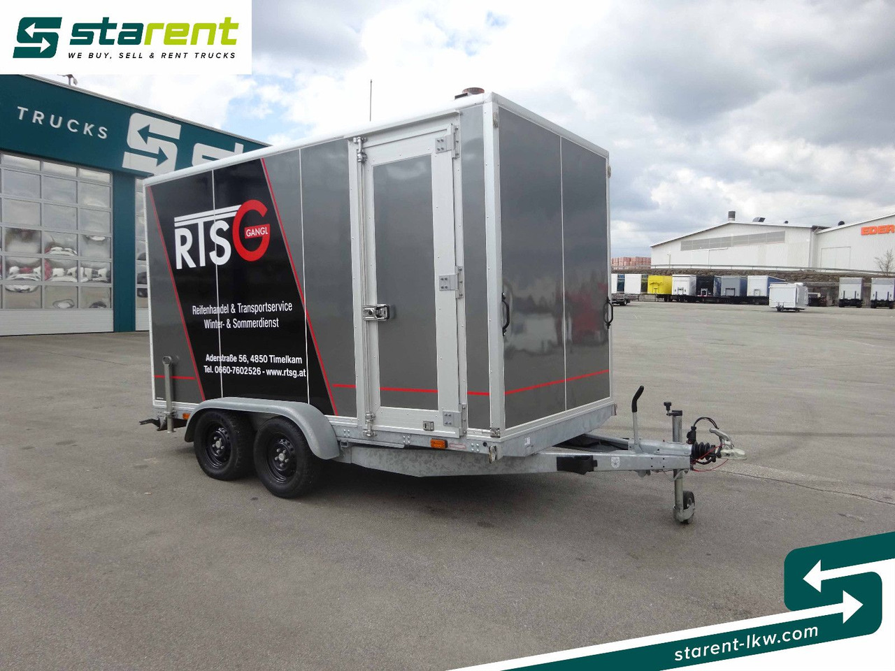 Agados Koffer, M&B Mobile Reifenmontiermaschine - Closed box trailer: picture 3 Agados Koffer, M&B Mobile Reifenmontiermaschine - Closed box trailer: picture 3