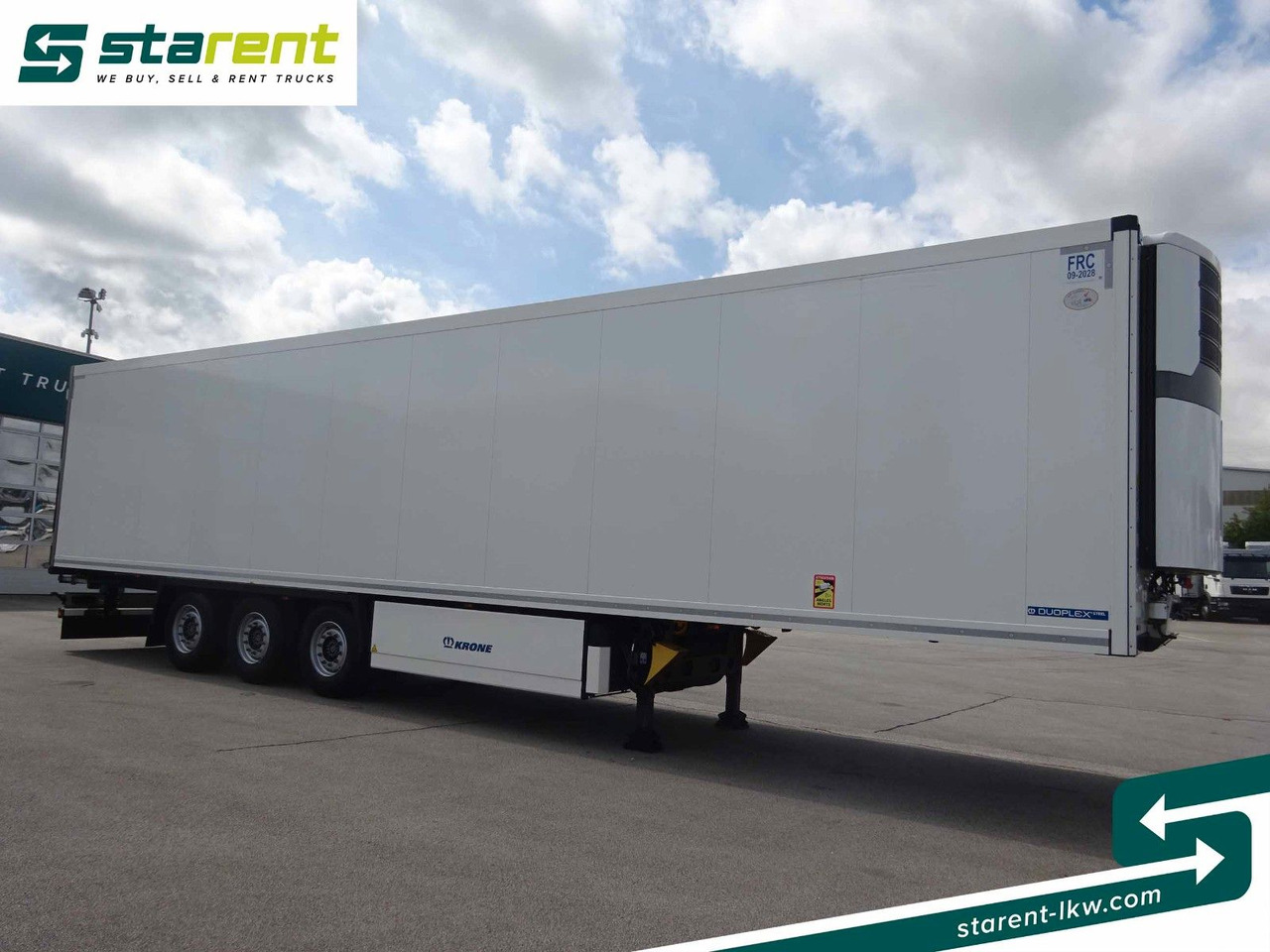 Krone ThermoKing Advancer A400 Doppelstock Liftachse - Refrigerator semi-trailer: picture 3 Krone ThermoKing Advancer A400 Doppelstock Liftachse - Refrigerator semi-trailer: picture 3