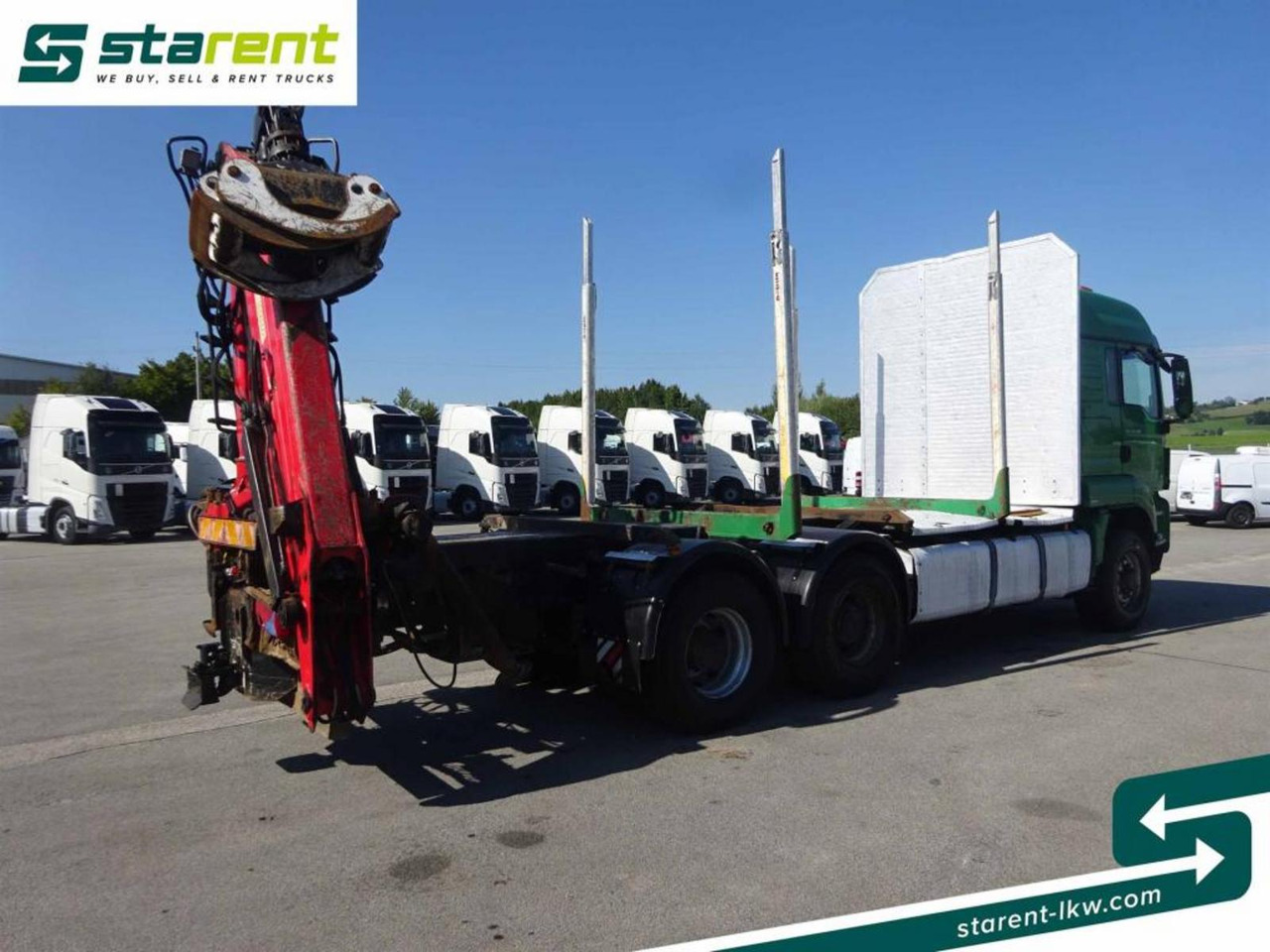 MAN TGS 26.480 6x6 Holzaufbau mit Kran, Palfinger 120Z - Timber truck: picture 5 MAN TGS 26.480 6x6 Holzaufbau mit Kran, Palfinger 120Z - Timber truck: picture 5