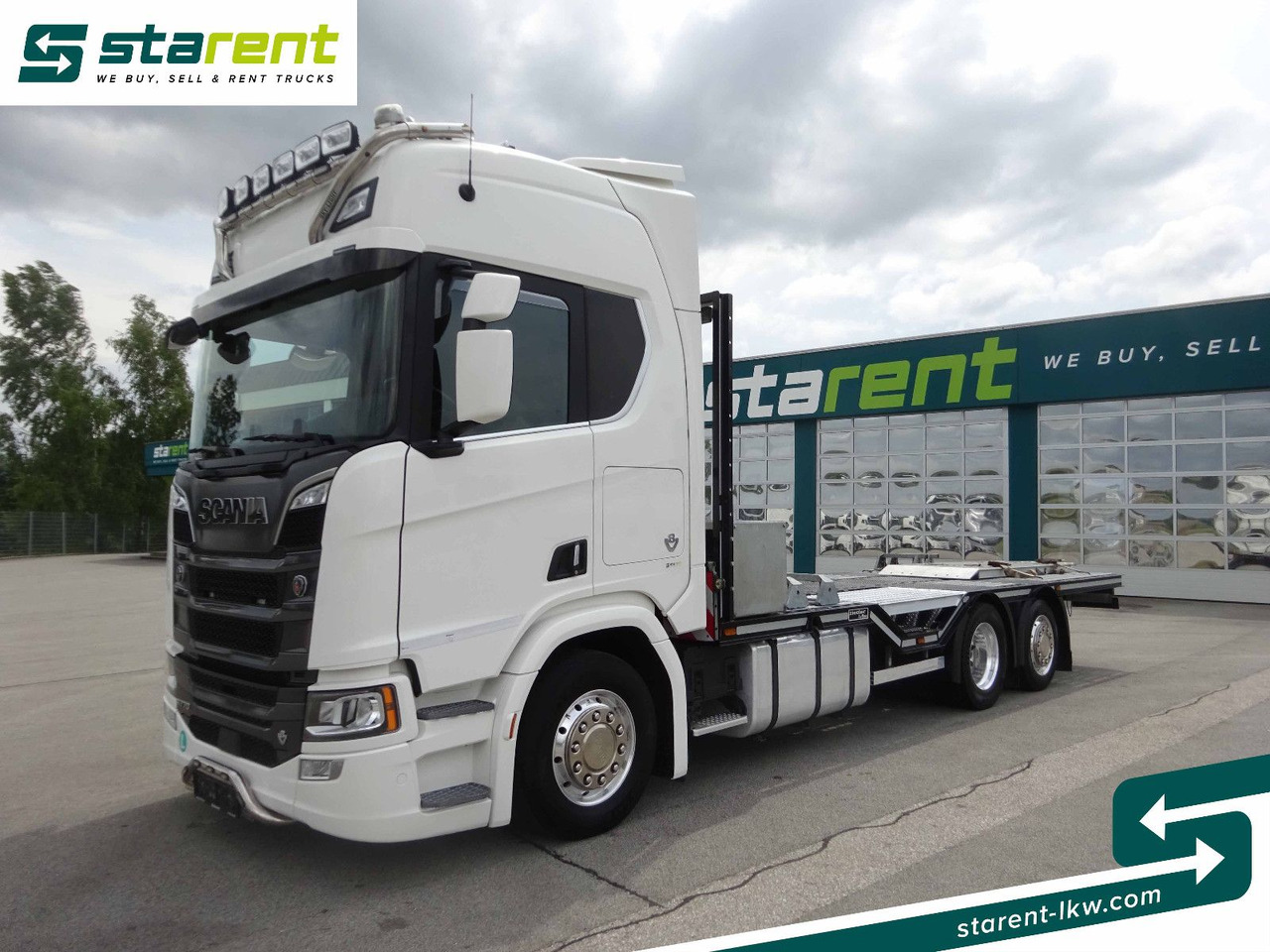 Scania R770 V8 Fahrzeugtransporter, Retarder, Seilwinde - Cab chassis truck: picture 1 Scania R770 V8 Fahrzeugtransporter, Retarder, Seilwinde - Cab chassis truck: picture 1