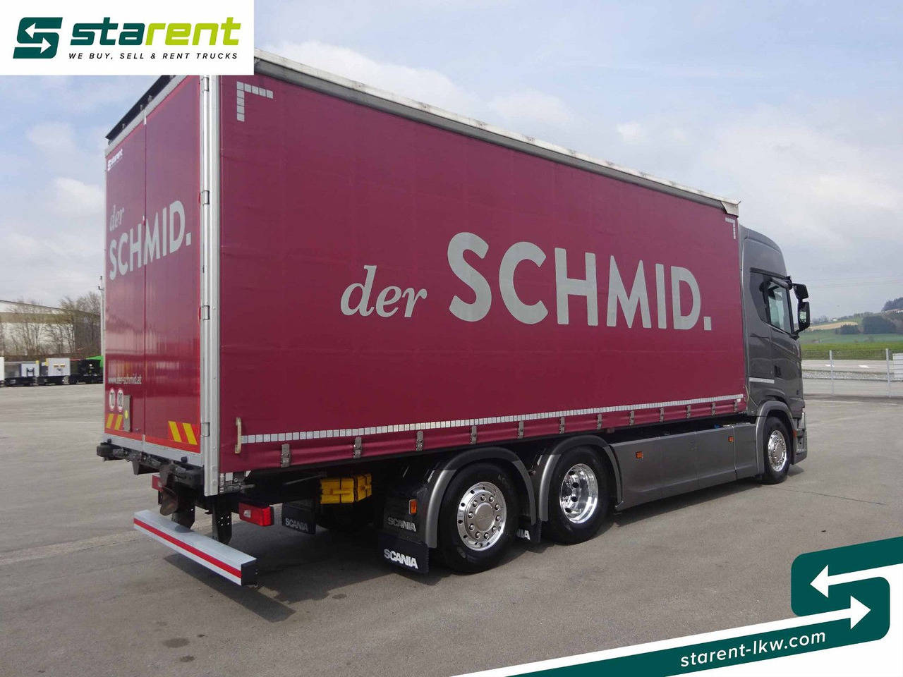 Scania S500 Planen Aufbau Schwarzmüller 6x2, Standklima - Curtainsider truck: picture 5 Scania S500 Planen Aufbau Schwarzmüller 6x2, Standklima - Curtainsider truck: picture 5