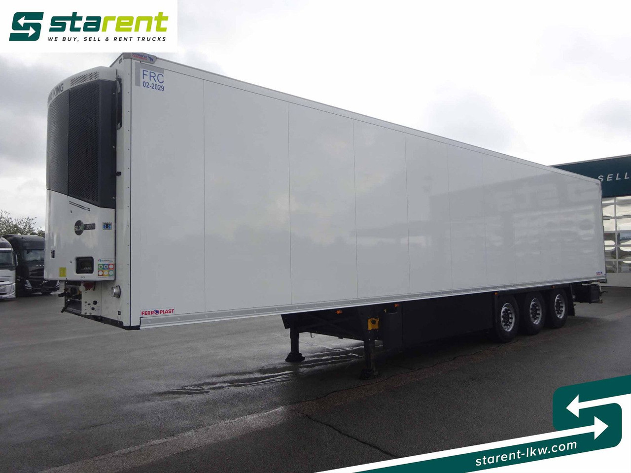 Schmitz Cargobull Thermo King SLXi300, Palettenkasten - Closed box semi-trailer: picture 1 Schmitz Cargobull Thermo King SLXi300, Palettenkasten - Closed box semi-trailer: picture 1
