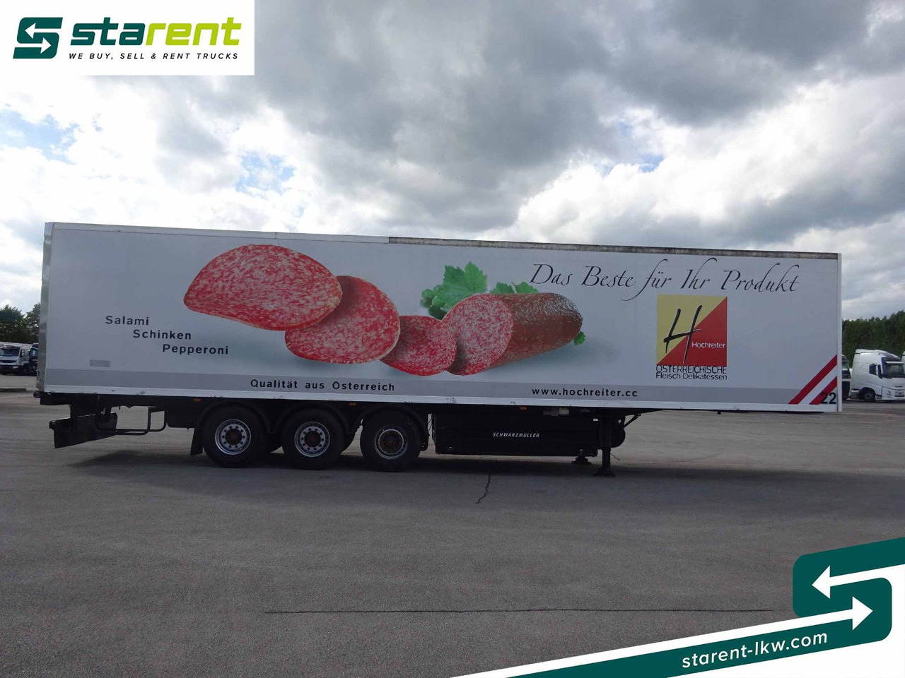 Schwarzmüller Thermotrailer, Thermo King SL400, Liftachse, SAF - Refrigerator semi-trailer: picture 4 Schwarzmüller Thermotrailer, Thermo King SL400, Liftachse, SAF - Refrigerator semi-trailer: picture 4